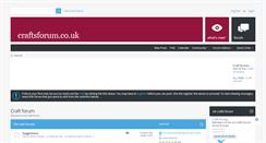 Desktop Screenshot of craftsforum.co.uk